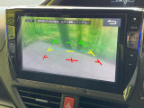 【バックカメラ】駐車時に後方がリアルタイム映像で確認できます。大型商業施設や立体駐車場での駐車時や、夜間のバック時に大活躍!運転スキルに関わらず、今や必須となった装備のひとつです!