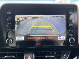 バックガイドモニターで、後方を確認しながら安心して駐車することができます。運転初心者も熟練者も必須の機能ですよ!