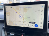 純正ナビを装備。タッチパネル式で使いやすく、お出かけもラクラクです。