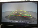 駐車も安心のバックモニターです。