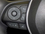 ステアリングスイッチ装備!運転しながら手元でオーディオの操作などができます。