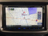 メモリーナビ付きなので、迷わず目的地まで安心。