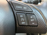 登録した速度に保ち走行するクルーズコントロール付き。高速やバイパスでの運転支援に役立つ便利アイテムです!