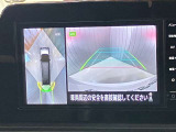 【アラウンドビューモニター】車を上から見下ろしているかのような映像で周囲の状況がひと目で確認、狭い駐車場に駐車するときも安心です♪♪障害物などがあると警告音がなりますので安心して駐車が出来ます★