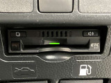 高速道路をスイスイッと通過の『ETC』付き!ETCカードをお持ちでない方は、トヨタETCカードもございますので、ご相談下さいね☆