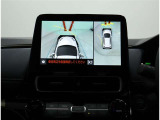 パノラミックビューモニター装備!サイドビュー/車両に取り付けたフロント、サイド、バックカメラの映像を合成しての映像を画面上に表示させることで、低速時の運転を補助する装置です。車両本体の取扱書もお読みく