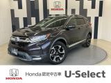 CR-Vが入庫しました!年式は令和1年、走行35,521km、グレードは「EX・マスターピース ホンダセンシング」、ボディカラーは、ルーセブラックメタリックです!