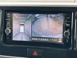 アラウンドビューモニターを装備!アラウンドビューモニターは上空から見下ろしているかのような映像を映し出しています。駐車の時はスムースな駐車ができます。とても便利な装備です。