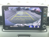 駐車が苦手な方でも安心なバックカメラつき。