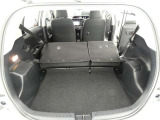 乗車スペースと荷物スペースが一体化しており、大きな荷物も積み込みやすくなっています!