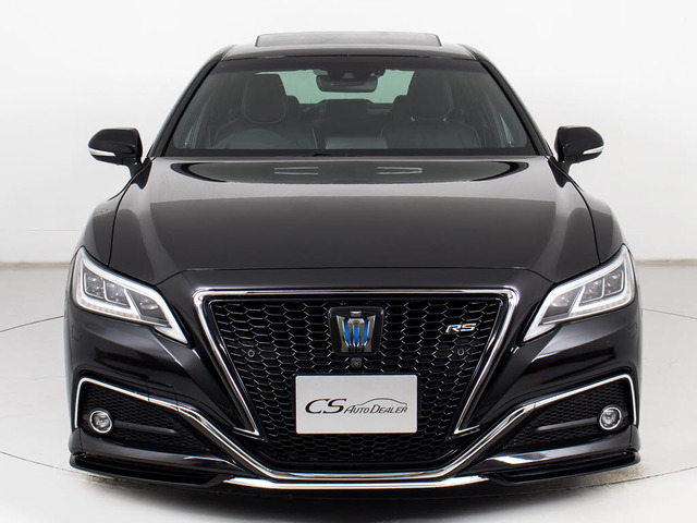 クラウン ハイブリッド 2.5 RS アドバンス サンルーフ ワンオーナー 黒本革