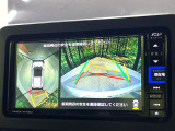 【パノラマモニター】専用のカメラにより、上から見下ろしたような視点で360度クルマの周囲を確認することができます☆死角部分も確認しやすく、狭い場所での切り返しや駐車もスムーズに行えます。