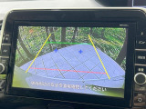 【バックカメラ】駐車時に後方がリアルタイム映像で確認できます。大型商業施設や立体駐車場での駐車時や、夜間のバック時に大活躍!運転スキルに関わらず、今や必須となった装備のひとつです!