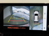 パノラミックビューモニター付きです。全方向の確認ができて安心です。
