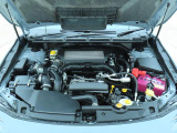 ■スバルと言えば水平対向エンジン。車体の低い位置に搭載されているので、万一の衝突時には、エンジンルームの下へ潜り込み、室内の乗員の被害軽減に貢献致します。