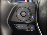ステアリングスイッチが使い易いですね!