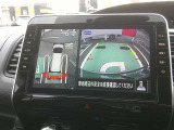 純正ナビには、アラウンドビューモニターも映りますので、駐車場などラクラクです