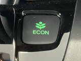 ★ECONスイッチ★ エコドライブを加速しよう!スイッチをONにすると、運転の仕方によるロスを抑え込み燃費をよくするようクルマが頑張ります(*^ー^*)燃費向上にチャレンジ♪