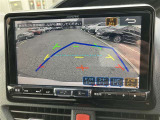 バックモニター付きで駐車も安心!