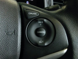 ハンドル右側にはクルーズコントロールのスイッチが装備され運転中の操作も安心して行えます