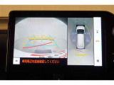 バックモニター&パノラミックビューで車庫入れや駐車もラクラク♪※あくまでも補助的な装置なので目視確認もお忘れなく!