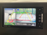 【アラウンドビューモニター】専用のカメラにより、上から見下ろしたような視点で360度クルマの周囲を確認することができます☆死角部分も確認しやすく、狭い場所での切り返しや駐車もスムーズに行えます。