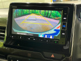 【バックカメラ】駐車時に後方がリアルタイム映像で確認できます。大型商業施設や立体駐車場での駐車時や、夜間のバック時に大活躍!運転スキルに関わらず、今や必須となった装備のひとつです!