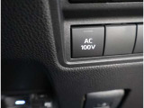 非常時やキャンプなどに役立つAC100Vコンセント付きです。