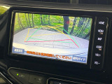【バックカメラ】駐車時に後方がリアルタイム映像で確認できます。大型商業施設や立体駐車場での駐車時や、夜間のバック時に大活躍!運転スキルに関わらず、今や必須となった装備のひとつです!