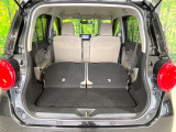 普段のお買い物や通勤、送迎等に十分な荷室スペースを確保しております。セカンドシートを倒すと、大きな荷物の積載も可能です♪