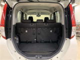 ラゲージスペースもしっかり確保。買い物の荷物もばっちり積みこむことができて便利です。