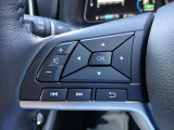 ステアリングスイッチ 手元でオーディオ操作やメーター内の車両設定を行えます!