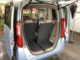 リアシートがあっても、しっかり荷物を積む事ができます。
