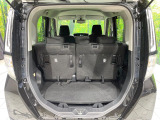 普段のお買い物や通勤、送迎等に十分な荷室スペースを確保しております。セカンドシートを倒すと、大きな荷物の積載も可能です♪