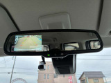 バックミラーにバックカメラがうつります