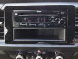 【オーディオ機能】CDプレーヤーを装備♪もちろんFM/AMラジオもお聞きいただけますよ♪