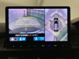 マルチビューカメラを搭載ですので、まるで見下ろし映像のように車両の周囲を確認できます。