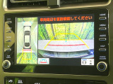 【パノラミックビューモニター】専用のカメラにより、上から見下ろしたような視点で360度クルマの周囲を確認することができます☆死角部分も確認しやすく、狭い場所での切り返しや駐車もスムーズに行えます。