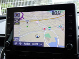 何処へでも行きたい場所へ、安心のトヨタ純正メモリーナビを装備しています。