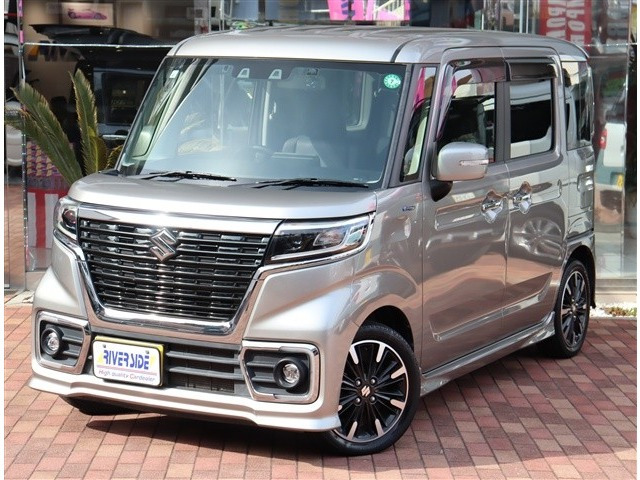 スペーシアカスタム ハイブリッド(HYBRID)  XS メモリーナビ Bカメラ 前後ドラレコ ETC