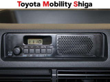 AM・FMラジオ装着車です。快適なラジオ放送を楽しめます。