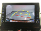 バックガイドモニターで、後方を確認しながら安心して駐車することができます。運転初心者も熟練者も必須の機能ですよ!
