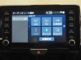 オーディオ選択画面です。