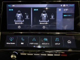 TFTタッチパネルを使ったインターフェースで、様々な車両情報を表示コントロール。スイッチ類を増やさずに多機能化が可能になりました。