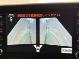 幅も大きいクルマなので、すれ違いも心配ですよね。バックカメラだけでなく、サイドカメラも装備しています。裏道のすれ違いの時なども、活躍してくれます。