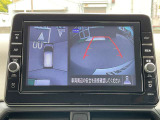 上から見たような映像で駐車をサポート!苦手な駐車も心強いですね!
