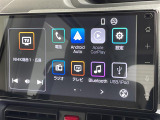 【ディーラーオプション9型ディスプレイオーディオ】スマホに接続すれば「Apple CarPlay」または「Android Auto」から、アプリのナビや電話・メッセージ・音楽などが利用できます!