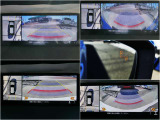 前後接近物センサーも同時に機能する360ビューモニター。前後ワイドビューで写真のように運転手から見えない歩道も映してくれます