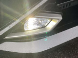 LEDフォグランプ/夜間走行時に手前の視界が広範囲に見えるので安心です。