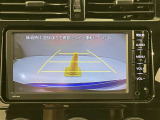バックモニター付きなので車庫入れの際の後方確認もばっちり♪